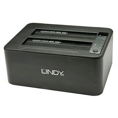 Lindy 43116 Docking e Clone Station USB 3.0 Premium